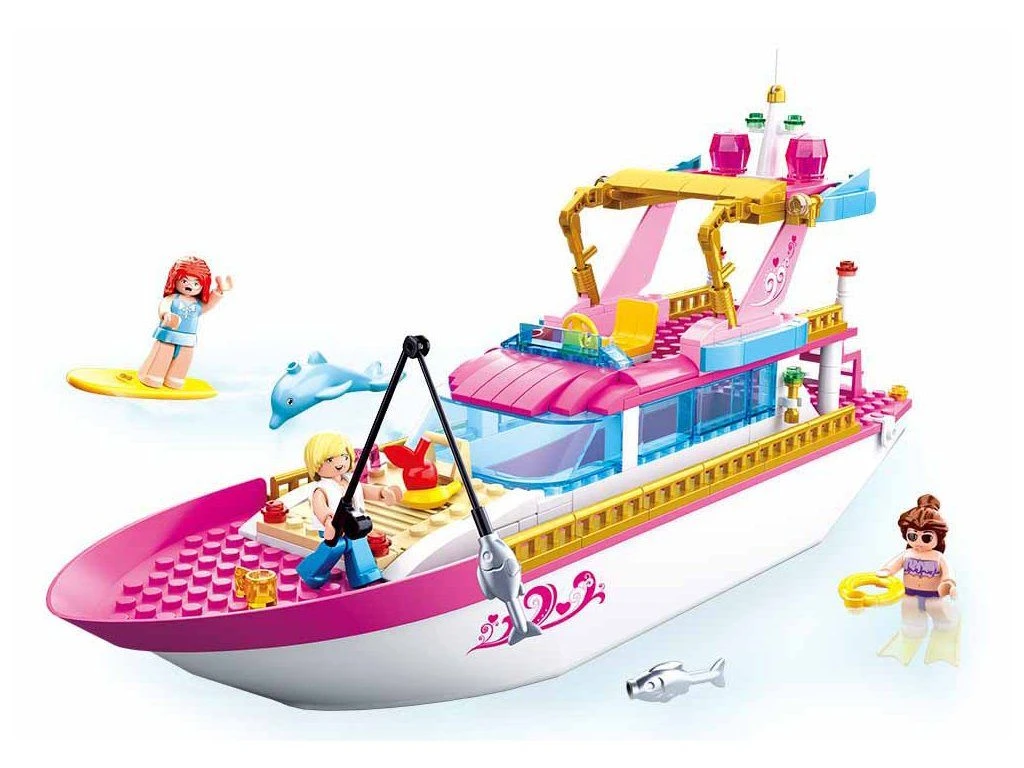 Sluban Girls Dream M38-B0722 Luxusní jachta
