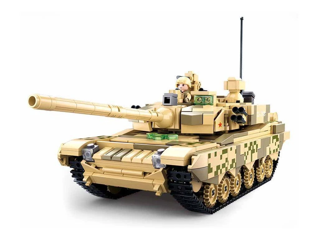 Sluban ModelBricks M38-B0790 Hlavní bojový tank 2v1