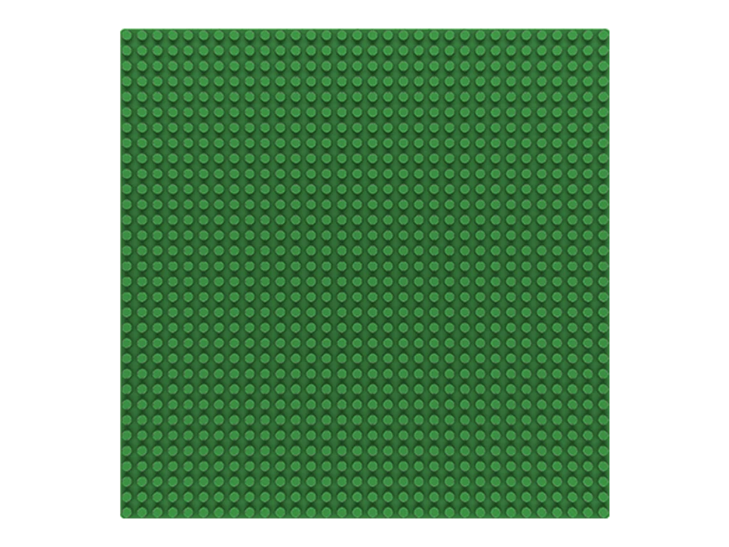Sluban Bricks Base M38-B0833C Zelená základní deska 25,6 × 25,6 cm