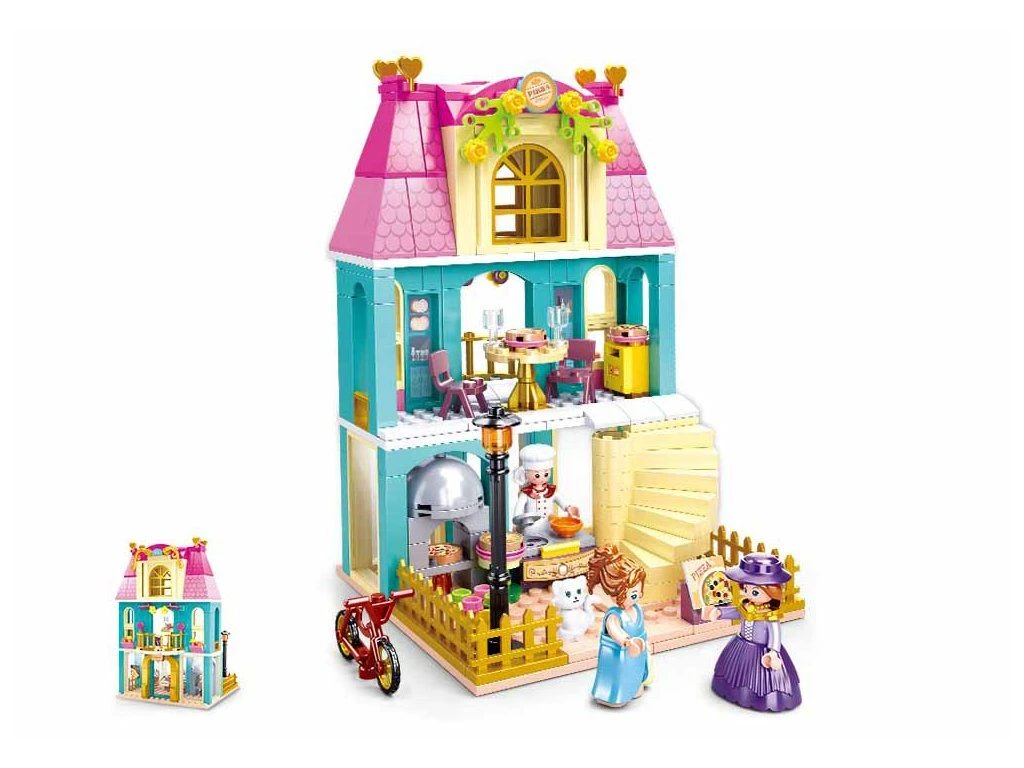 Sluban Girls Dream M38-B0875 Dobová restaurace a pizzerie