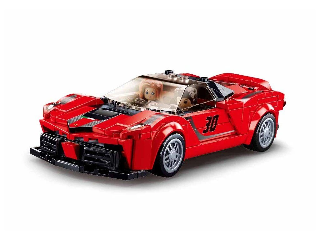 Sluban ModelBricks M38-B0955 Červený italský sporťák
