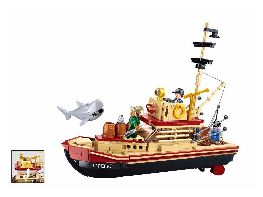 Sluban ModelBricks M38-B1118 Rybářská loď Catherine