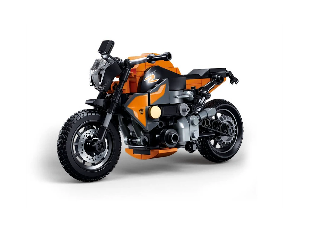 Sluban ModelBricks M38-B1130 Cestovní motocykl G310MS v měřítku 1:12