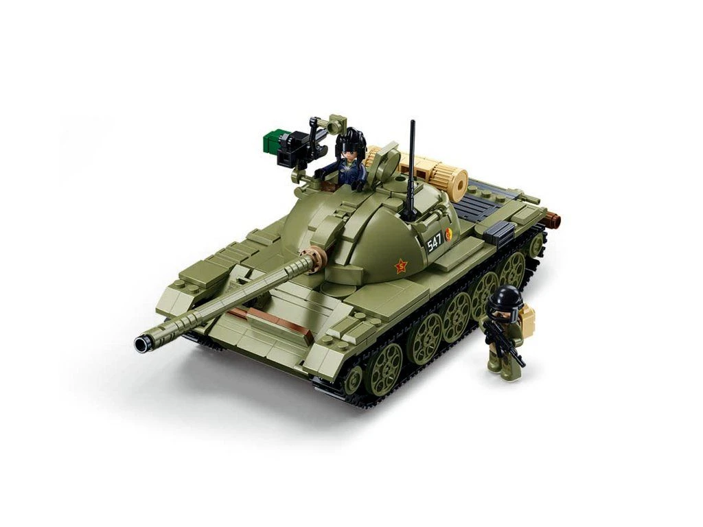 Sluban ModelBricks M38-B1135 Střední tank T-54S 3v1 v měřítku 1:35