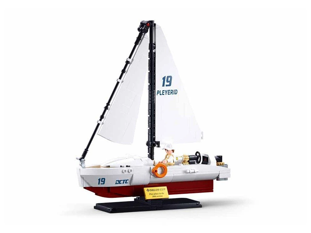 Sluban ModelBricks M38-B1190 Závodní plachetnice v měřítku 1:35