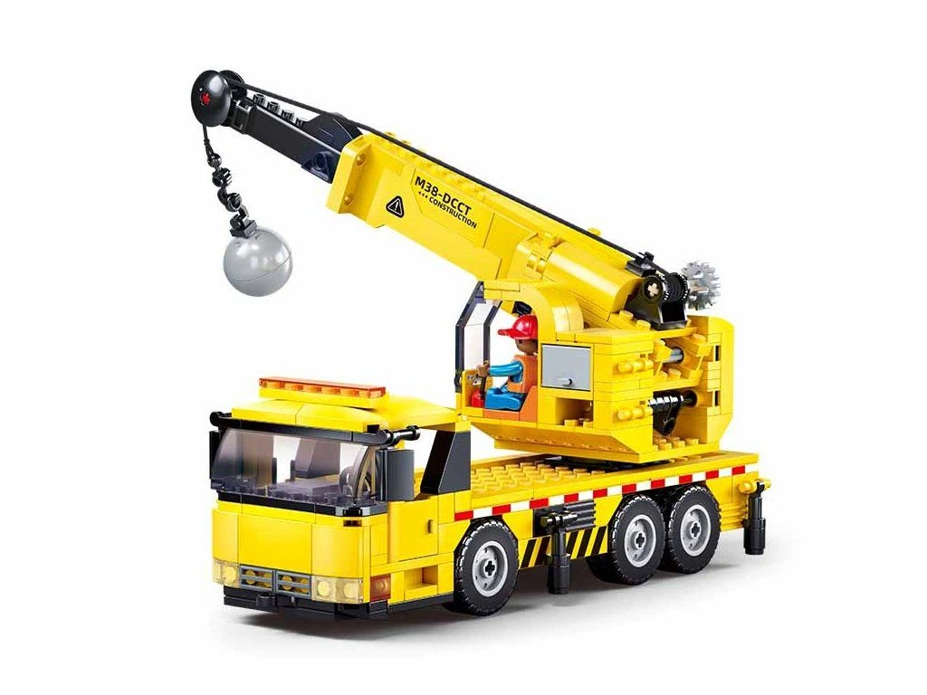Sluban Town M38-B1195 Autojeřáb s demoliční koulí