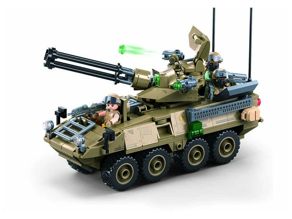 Sluban Army M38-B1258 Obrněný transportér Stryker ADS