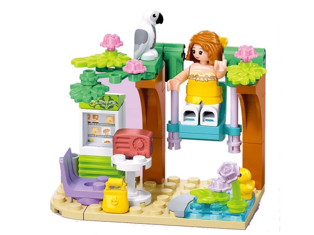 Sluban Metropolis M38-B1329C Zahradní koutek s houpačkou