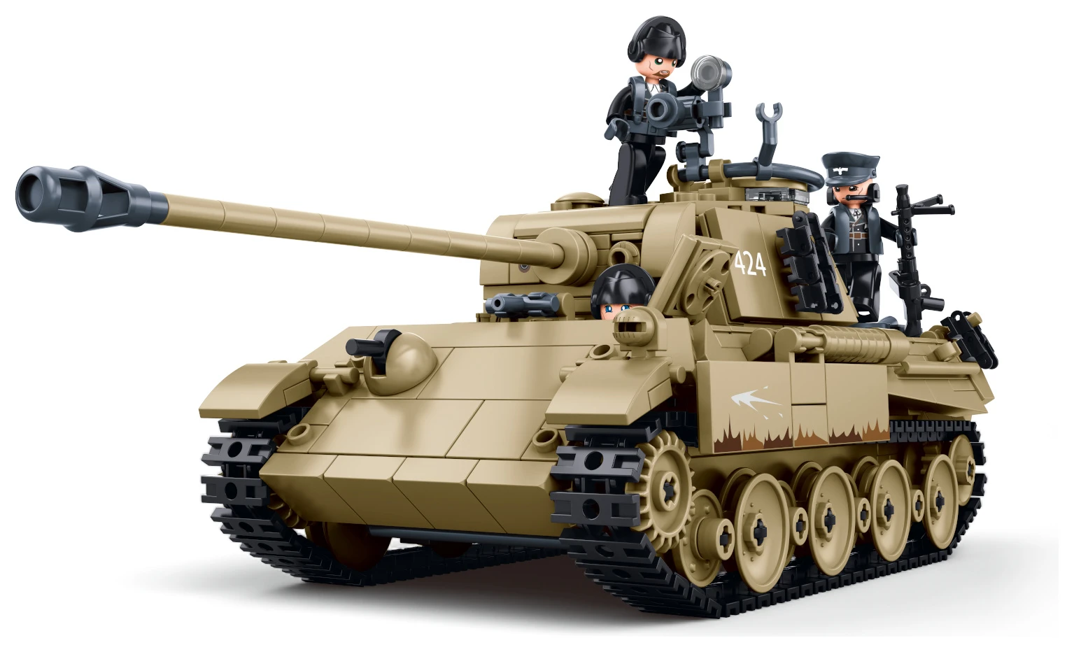 Sluban ModelBricks M38-B1535 Střední tank Panther G-S v měřítku 1:35