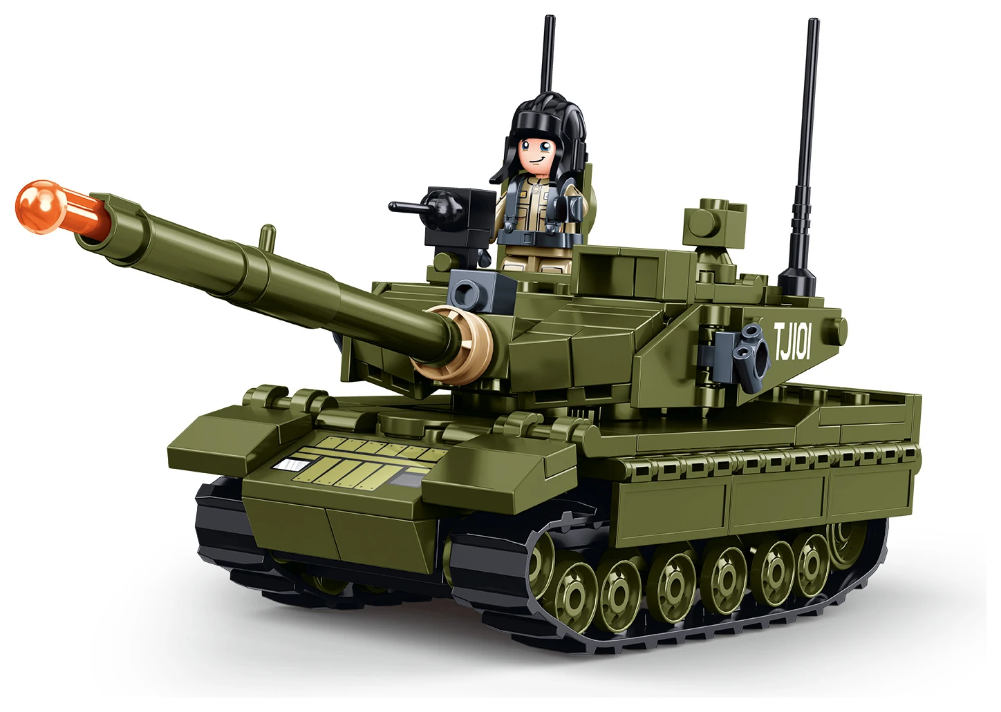 Sluban Army M38-B1555 Hlavní bojový tank ZTZ-99AS v měřítku 1:55