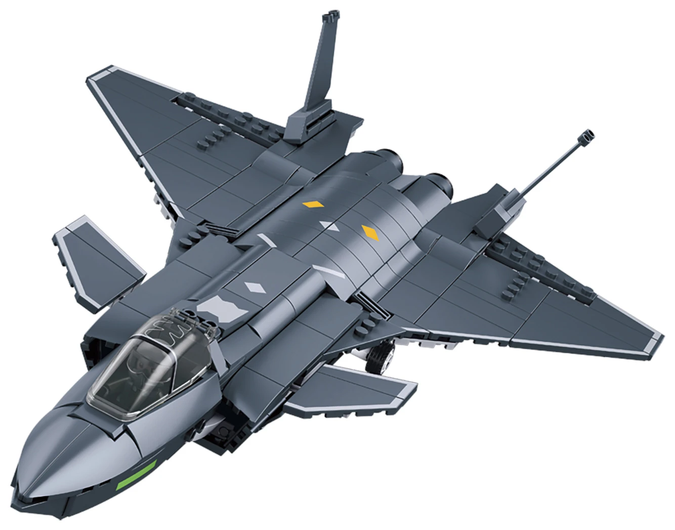 Sluban Army M38-B1579 Neviditelný stíhací letoun J-20BS v měřítku 1:55