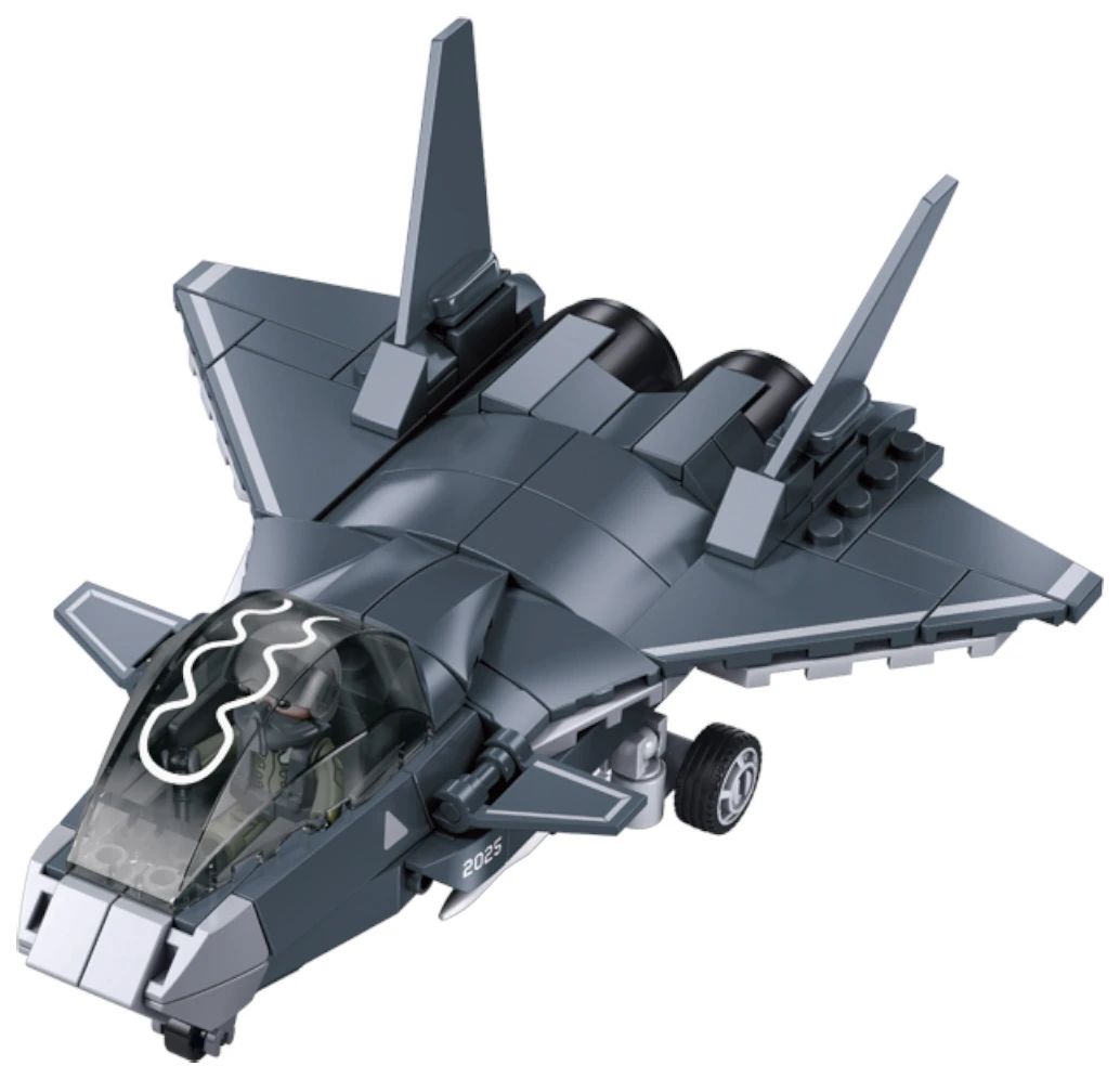 Sluban Army M38-B1585 Neviditelný stíhací letoun J-20BS