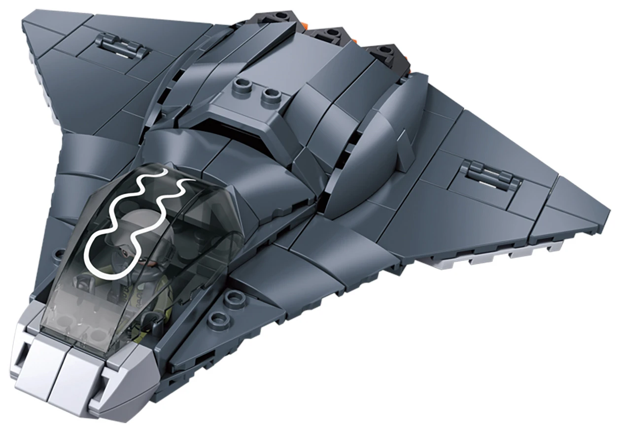 Sluban Army M38-B1586 Neviditelný stíhací letoun šesté generace J-36S
