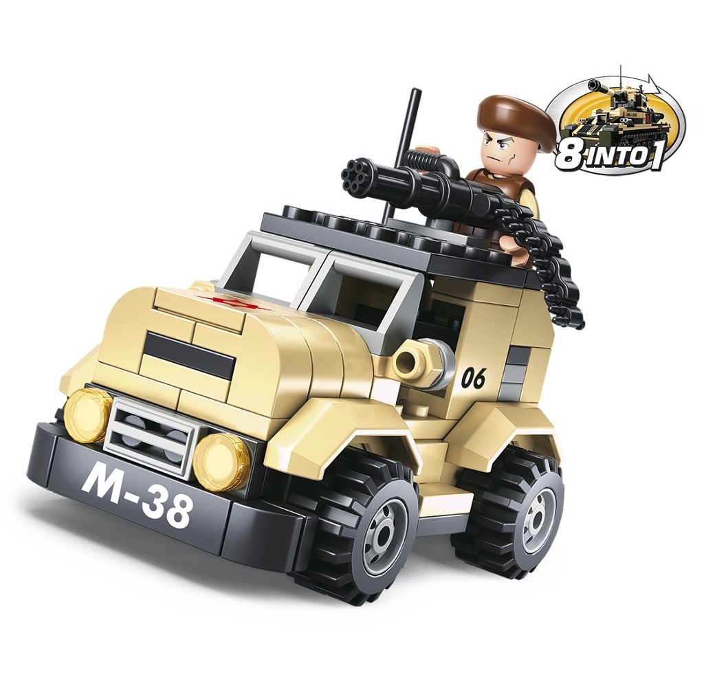 Sluban Army 8v1 M38-B0587A Maşina de patrulare