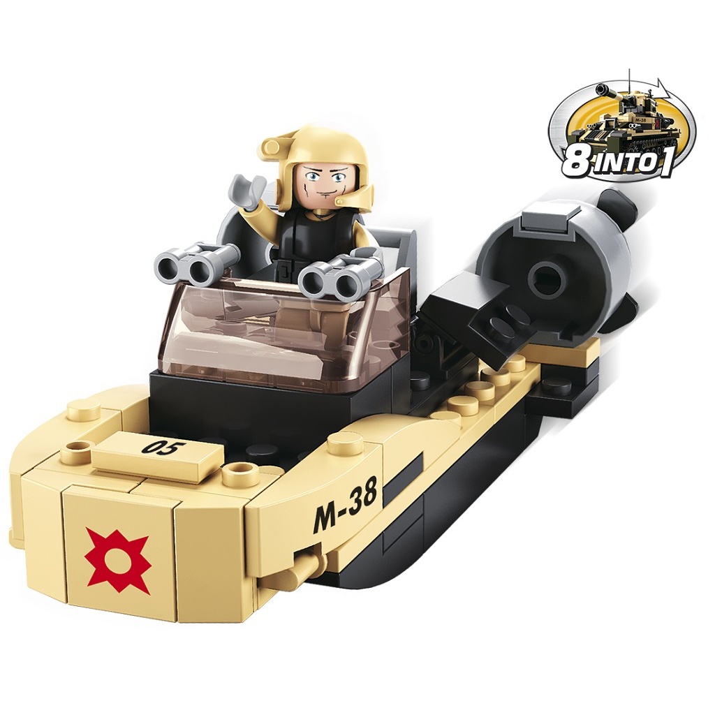 Sluban Army 8v1 M38-B0587H Barcă de asalt