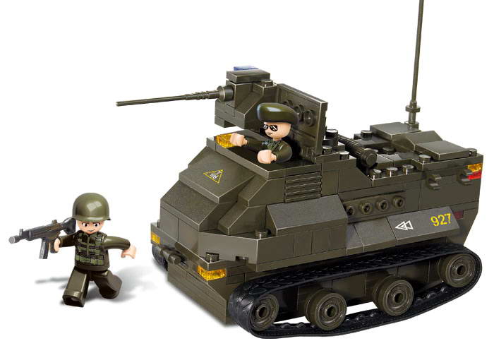 Sluban Army M38-B0281 Tanc AAV7A1