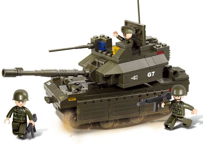 Sluban Army M38-B0287 Tanc M1A2-ABRAMS
