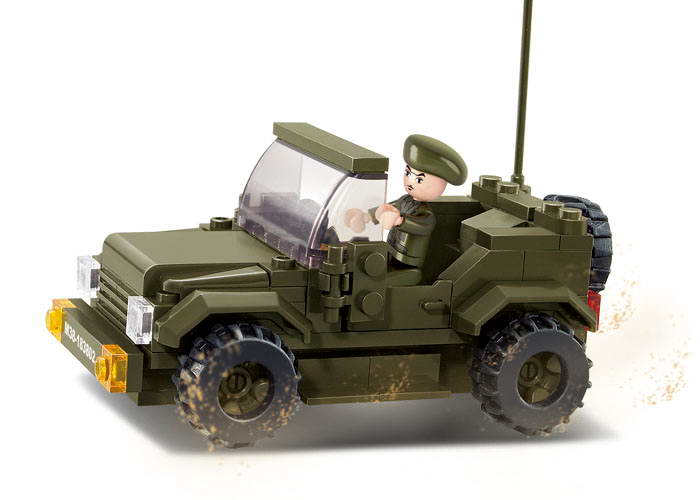 Sluban Army M38-B0296 Maşina de patrulare
