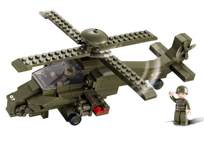 Sluban Army M38-B0298 Elicopter de atac G7
