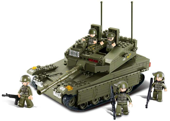 Sluban Army M38-B0305 Tanc Merkava