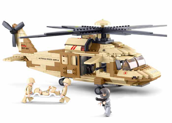 Sluban Army M38-B0509 UH-60L Elicopter Blackhawk