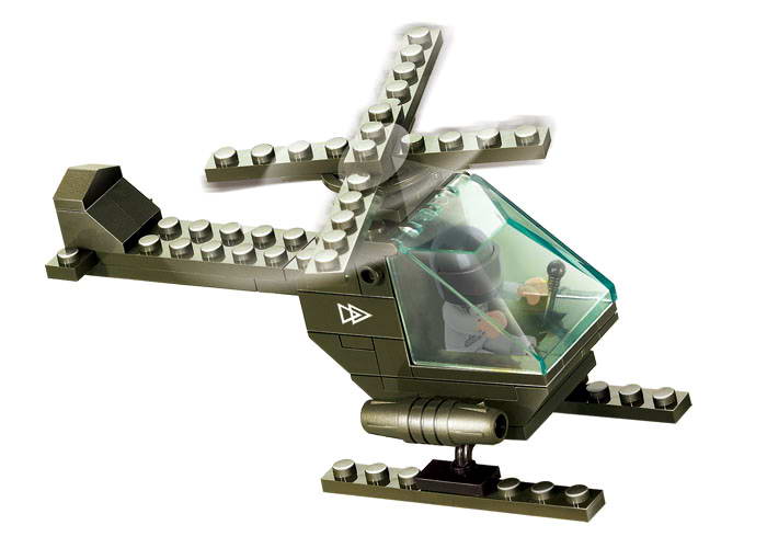 Sluban Army M38-B5700 Elicopter de atac