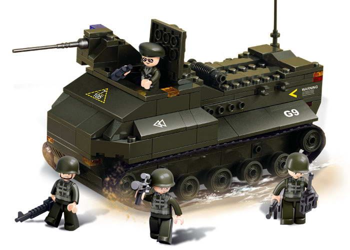 Sluban Army M38-B6300 tanc amfibiu