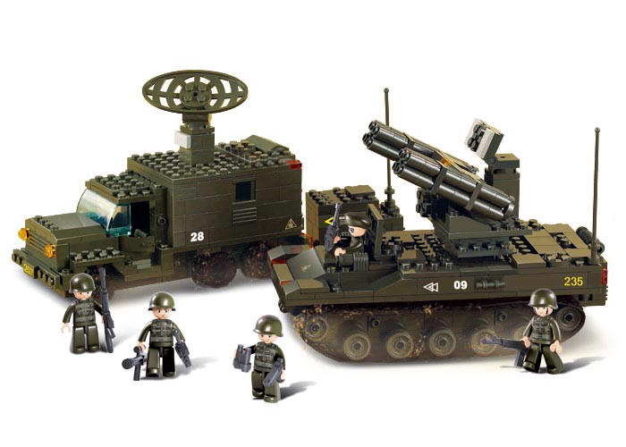 Sluban Army M38-B6700 Unitatea de rachete