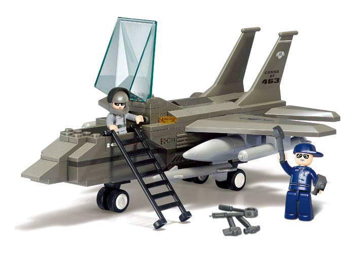 Sluban Army M38-B7200 Avion de vânătoare F15