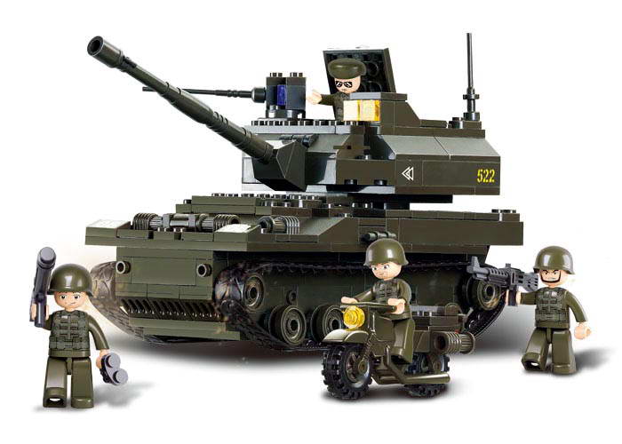 Sluban Army M38-B9800 Tanc Leopard