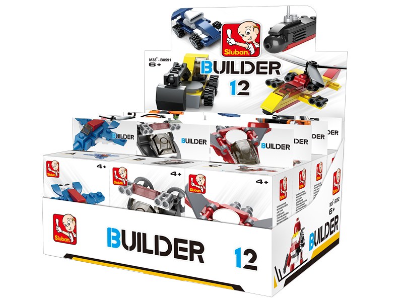 Sluban Builder M38-B0591 12 Constructor de modele de construcții