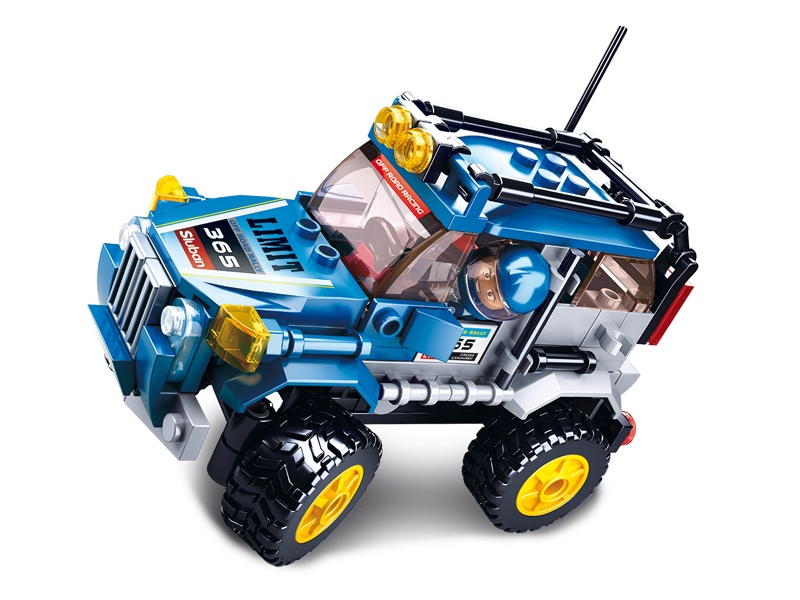 Sluban Car Club M38-B0663C Carclub Off Road Blue