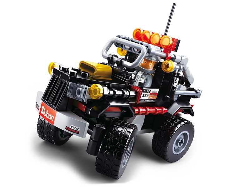 Sluban Car Club M38-B0663D Carclub Off Road Black