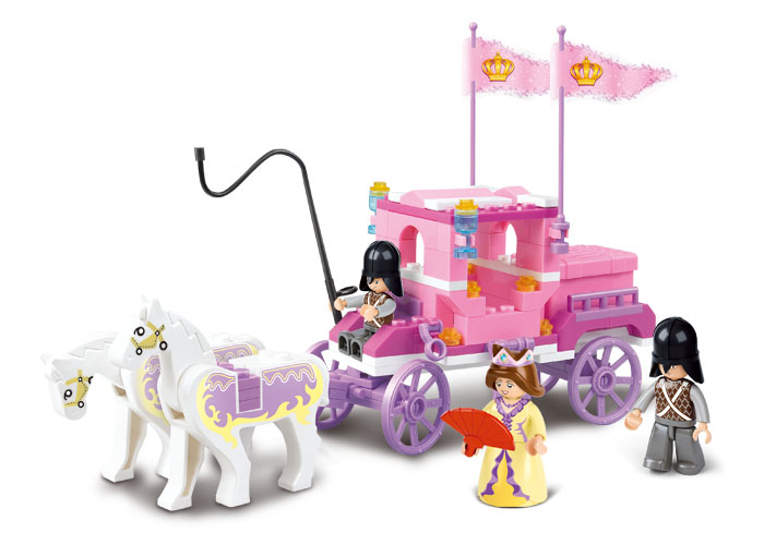 Sluban Girls Dream M38-B0250 Cărucior regal