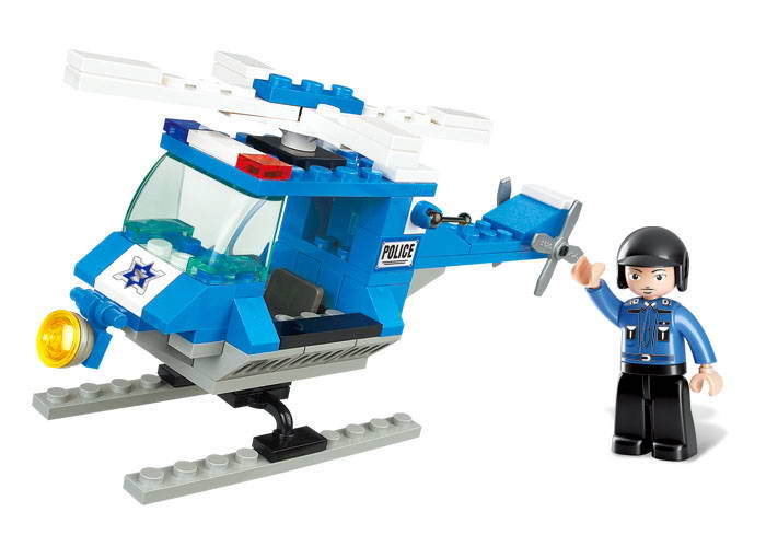 Sluban Town M38-B0175 Elicopter de poliție