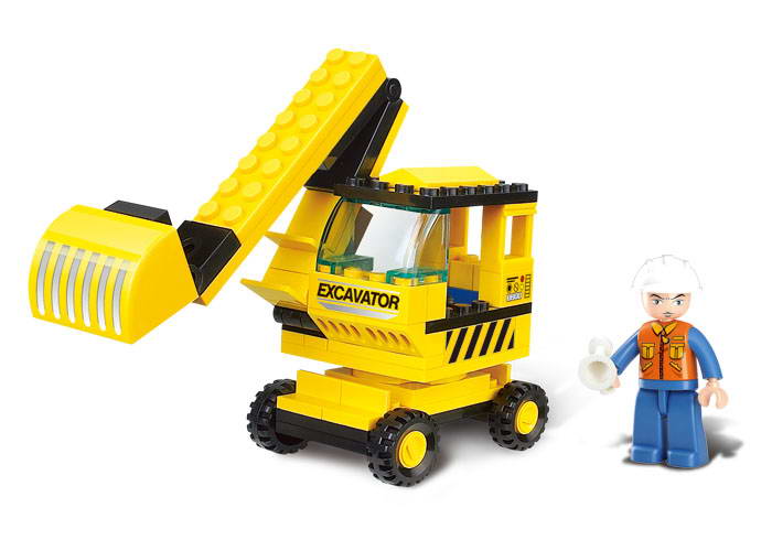 Sluban Town M38-B0176 Excavator