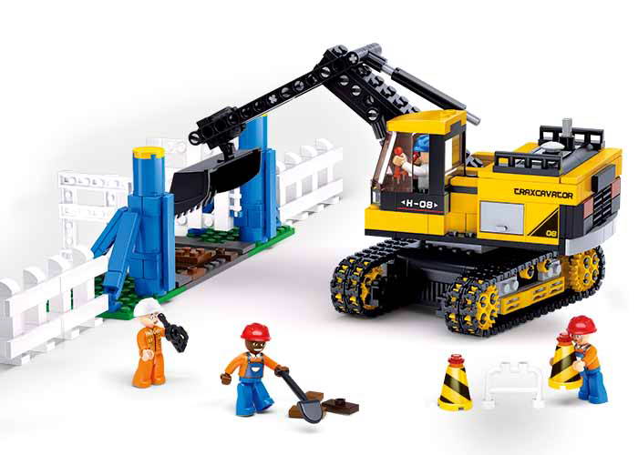 Sluban Town M38-B0551 Excavator pe șenile